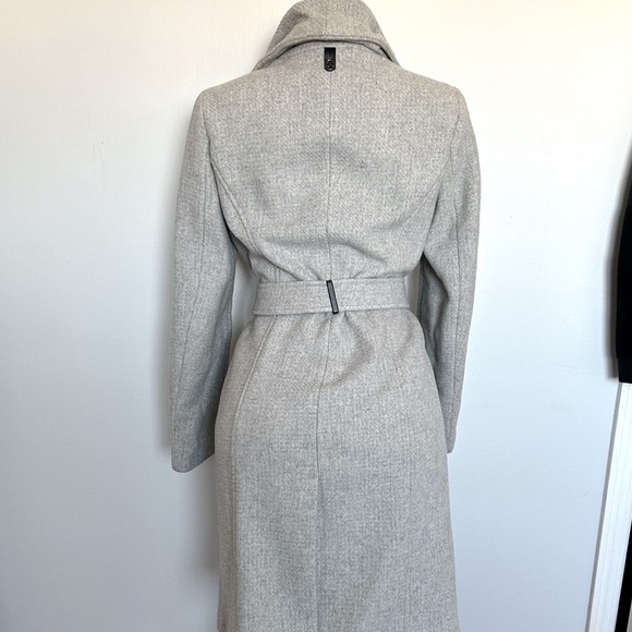 Calvin Klein Women's Belted Wrap Coat - Picture 10 of 14
